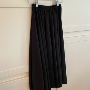 Natalie Dancewear Character Skirt Black Adult Length 30"